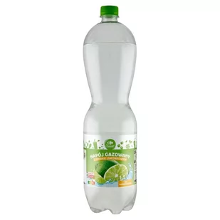 Carrefour Classic Napój gazowany o smaku limonkowym 1,5 l - Napoje gazowane - miniaturka - grafika 1