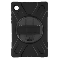 Etui do tabletów - Etui do Galaxy Tab A8 10.5 Hybrid Obrotowy uchwyt Crutch Pasek na ramię czarny - miniaturka - grafika 1