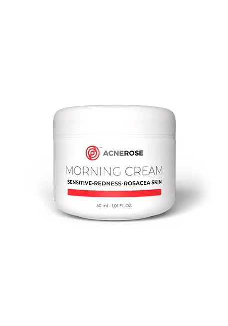 Acnerose Morning Cream - Sensitive Redness Rosacea Skin - 30ml. Maść na trądzik różowaty.