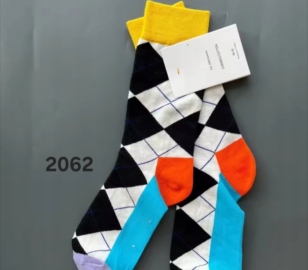 Kolorowe skarpety Happy Socks unisex rozmiar 36-40 (2062)