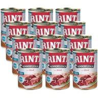 Mokra karma dla psów - Rinti Kennerfleisch Junior Rind karma mokra dla psa - wołowina 12x400g - miniaturka - grafika 1
