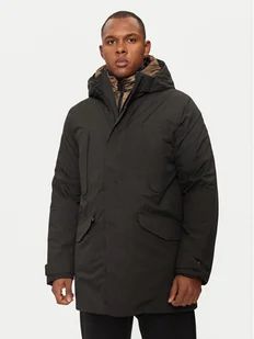 Geox Kurtka zimowa Warrens M4621B T3149 F9000 Czarny Regular Fit - Kurtki męskie - miniaturka - grafika 1