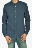 Koszule męskie - WRANGLER NEW INDIGO KOSZULA W PASKI W59398ZRQ - miniaturka - grafika 1