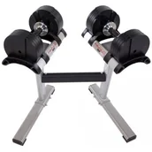 Hantle i ciężarki - FINNLO Hantla SmartLock 20 kg) - miniaturka - grafika 1