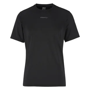 Męska Koszulka z krótkim rękawem CRAFT ADV ESSENCE SS TEE 2 M 1914792-999000 – Czarny - Koszulki męskie - miniaturka - grafika 1
