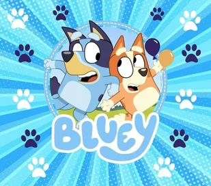 PUZZLE BLUEY BLU PIESEK A3 252 el z Nadrukiem + IMIĘ #32 - Puzzle - miniaturka - grafika 1