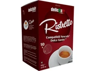 Kawa w kapsułkach i saszetkach - Ristretto Delicitaly kapsułki do Dolce Gusto - 10 kapsułek - miniaturka - grafika 1