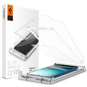 Szkła hartowane na telefon - Szkło hybrydowe SPIGEN Elite Shield Ez Fit do Samsung Galaxy S25+ Przezroczysty - miniaturka - grafika 1