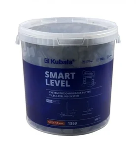 Kubala Klipsy Do Poziomowania Płytek 1.5Mm 800 Szt.+Wiadro 20L. KB 1869 1110003597892 - Pozostałe akcesoria malarskie - miniaturka - grafika 1