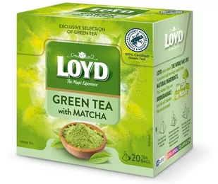 Herbata zielona Loyd Green Matcha 20x1,5g - Herbata - miniaturka - grafika 1