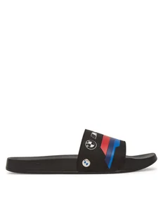 Puma Klapki BMW MMS Leadcat 2.0 Logo308609 01 Czarny - Klapki i japonki męskie - miniaturka - grafika 1