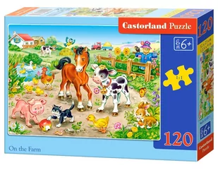 Castorland 120 ELEMENTÓW Na farmie 13197 - Puzzle - miniaturka - grafika 3