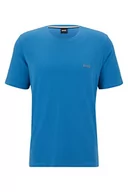 Koszulki męskie - BOSS Męski T-shirt Crew Neck Shirts Krótki rękaw Mix&Match Loungewear T-Shirt R, Medium Blue420., S - miniaturka - grafika 1