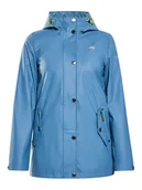 Kurtki i kamizelki sportowe damskie - Schmuddelwedda Kurtka przeciwdeszczowa w kolorze niebieskim - miniaturka - grafika 1