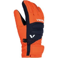 Rękawice narciarskie - Rękawice narciarskie dziecięce VIKING Flinx Ski Kids z membraną - miniaturka - grafika 1