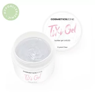 Żel budujący z pamięcią cieczy przezroczysty UV LED Crystal Clear 15ml - Żele do paznokci - miniaturka - grafika 1