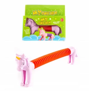 Jednorożec Pop Tube Sensoryczna Zabawka Rozciągana - Zabawki sensoryczne - miniaturka - grafika 1