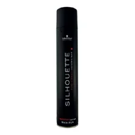 Kosmetyki do stylizacji włosów - Schwarzkopf Silhouette Bardzo Mocny Lakier czarny 500ml - miniaturka - grafika 1