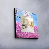 Lusterka do makijażu - CM WAL lity ma-072 ozdobnych lustro, lustro, kolorowa, 50 x 50 755MER1272 - miniaturka - grafika 1