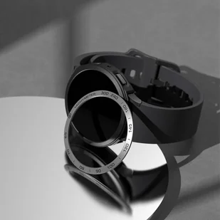 Ringke Air Sports+Bezel 2w1 etui ze stalową ramką do Samsung Galaxy Watch 5 40mm pokrowiec na kopertę czarno-srebrny (GW4-40-10_AS02) - Akcesoria do smartwatchy - miniaturka - grafika 14