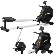 Ławki treningowe - Gymrex Wioślarz - składany - 120 kg - czarny - aluminium / plastik / stal GR-RM02 - miniaturka - grafika 1