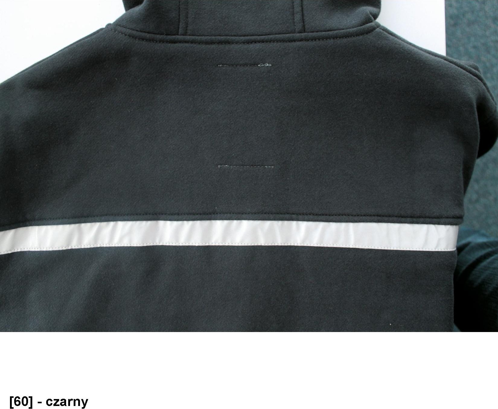 CERVA EMERTON MIKINA BLUZA - modna bluza z dwoma kolorowymi zamkami i kontrastowymi elementami XXL