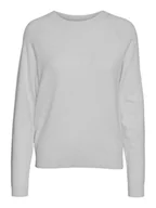 Swetry damskie - Vero Moda Sweter w kolorze szarym - miniaturka - grafika 1