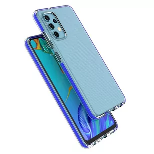 Spring Case pokrowiec żelowe etui z kolorową ramką do Samsung Galaxy A32 4G ciemnoróżowy - Etui i futerały do telefonów - miniaturka - grafika 4