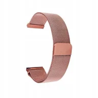 Akcesoria do smartwatchy - BRANSOLETA PASEK MAGNETYCZNY SMARTWATCH 16mm RÓŻANO-ZŁOTA - miniaturka - grafika 1