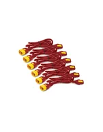 Baterie do zasilaczy awaryjnych UPS - APC Power Cord Kit 6 ea Locking C13 to C14 1.8m Red - miniaturka - grafika 1