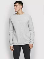 Swetry damskie - Jack&Jones Sweter Hill 12157321 Szary Regular Fit - miniaturka - grafika 1