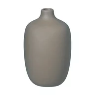 Wazony i flakony - Szary ceramiczny wazon Blomus Ceola, wys. 12 cm - miniaturka - grafika 1