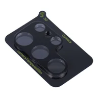 Akcesoria do smartwatchy - Szkło hartowane 5D Full Glue do aparatu - do Samsung Galaxy S24 Ultra Czarny - miniaturka - grafika 1