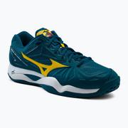 Tenis ziemny - Buty do tenisa męskie Mizuno Wave Intense Tour 5 AC niebieskie 43 eu 61GA190030 - miniaturka - grafika 1