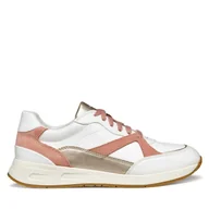 Sneakersy damskie - Sneakersy Geox Prometya D46NQA 05422 C1Z7Q Biały - miniaturka - grafika 1
