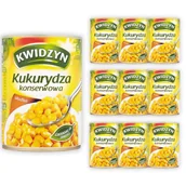 Pasztet i przetwory mięsne - Kwidzyn Kukurydza konserwowa 400 g x 10 sztuk - miniaturka - grafika 1