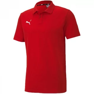 Koszulki męskie - Koszulka męska Puma teamGOAL 23 Casuals Polo czerwona 656579 01 - grafika 1
