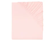 Prześcieradła - LIVARNO home Prześcieradło z mikrowłókna z gumką, 140-160 x 200 cm (Różowy) - miniaturka - grafika 1