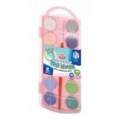 Farby i media malarskie - Farby akwarelowe pastel 12 kolorów ASTRA - miniaturka - grafika 1