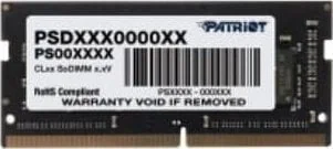 Pamięć do laptopa Patriot SODIMM, DDR4, 16 GB, 3200 MHz, CL22 7D4932AB9CH00800PT - Pamięci RAM - miniaturka - grafika 1
