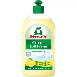 Frosch Citrus spłuczki-balsam, 500 ML 114457 - Środki do zmywarek - miniaturka - grafika 1