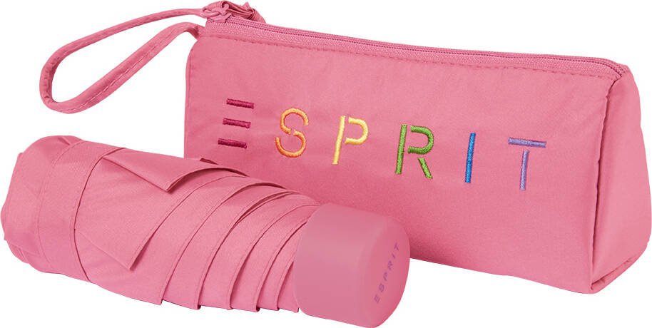 Parasol Esprit Ultra Mini Pouch Colorful Logo Carmine