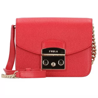 Torebki damskie - Furla Metropolis Mini Bag Torebka listonoszka na ramię skórzana 17 cm ruby WB00217-ARE000-RUB00 - grafika 1