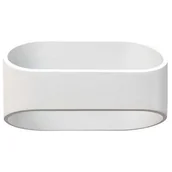 Lampy ścienne - Ideus Kinkiet LAMPA ścienna BETI LED 10W 03101 metalowa OPRAWA biała - miniaturka - grafika 1