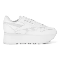 Buty sportowe damskie - Obuwie sportowe Reebok CLASSIC LEATHER TRIPLE LIFT 100201089 - miniaturka - grafika 1