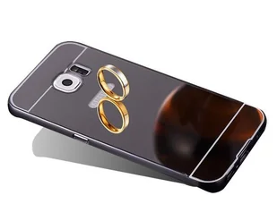 4kom.pl ETUI BUMPER PLECKI MIRROR DO GALAXY S7 Edge Czarne - Etui i futerały do telefonów - miniaturka - grafika 6