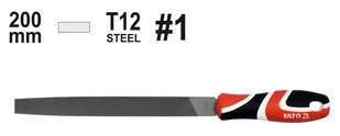 Yato PILNIK DO METALU PŁASKI 200MM #1 YT-62229 YT-62229 - Pilniki - miniaturka - grafika 1