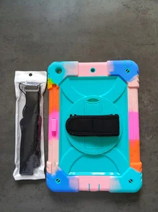 Etui Case do iPad 10,2 Pancerne Wielokolorowe z paskiem - Etui do tabletów - miniaturka - grafika 1