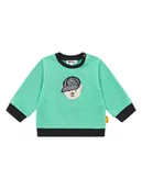 Bluzy i sweterki niemowlęce - Steiff Bluza w kolorze zielonym - miniaturka - grafika 1