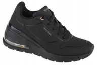 Buty sportowe damskie - Damskie sneakers Skechers Million Air-Elevated Air 155401-BBK r.38 - miniaturka - grafika 1